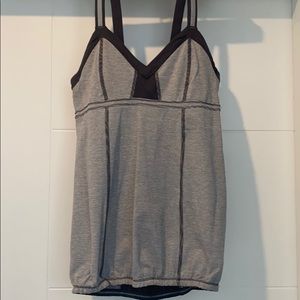 Lululemon tank great for running.